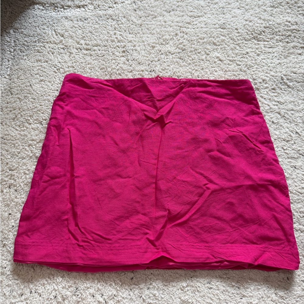 H&M Fuchsia Mini Skirt